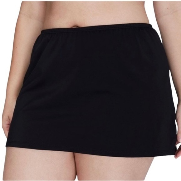 Lane Bryant NWOT Women's Slitted Swim Skirt - Picture 1 of 4